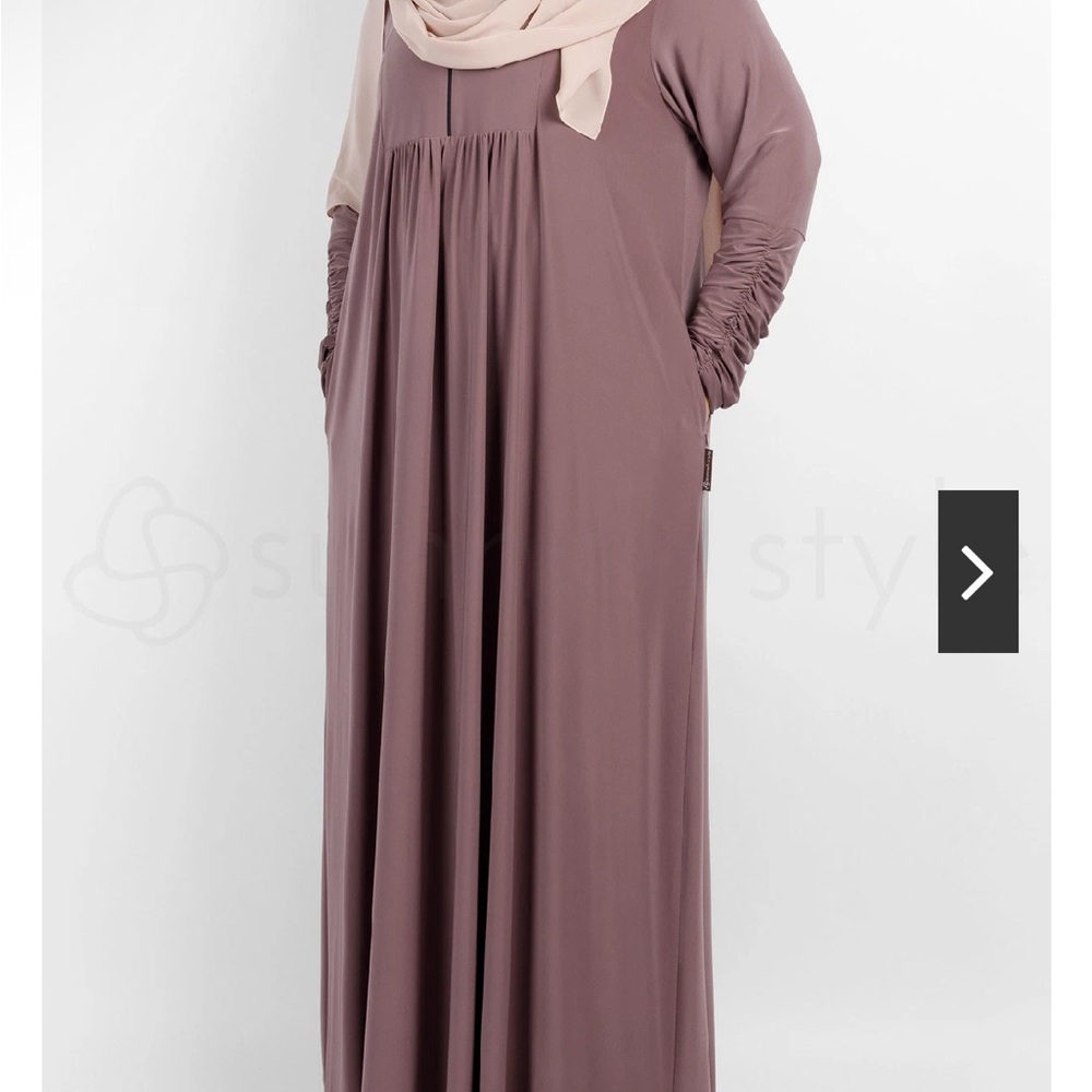 Abaya in Twilight Mauve